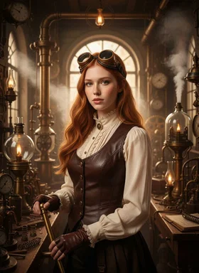 Steampunk Inventor