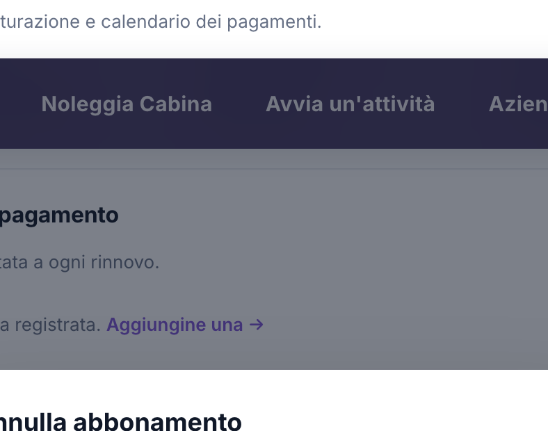 Flusso di annullamento con motivo e offerta di trattenimento