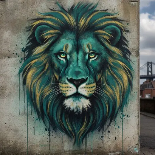 Graffiti стиль AI-рисунка
