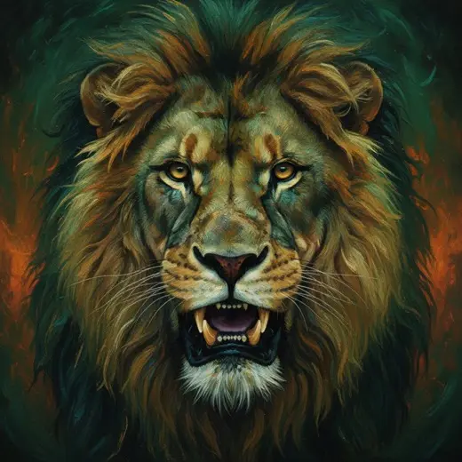 Oil Paint стиль AI-рисунка