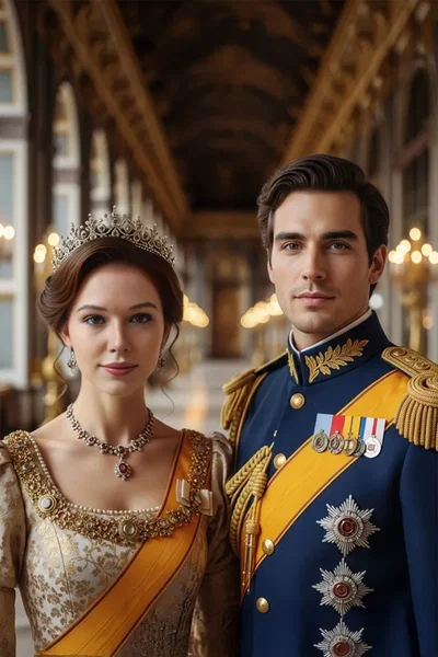 Royal Portrait AI face swap result