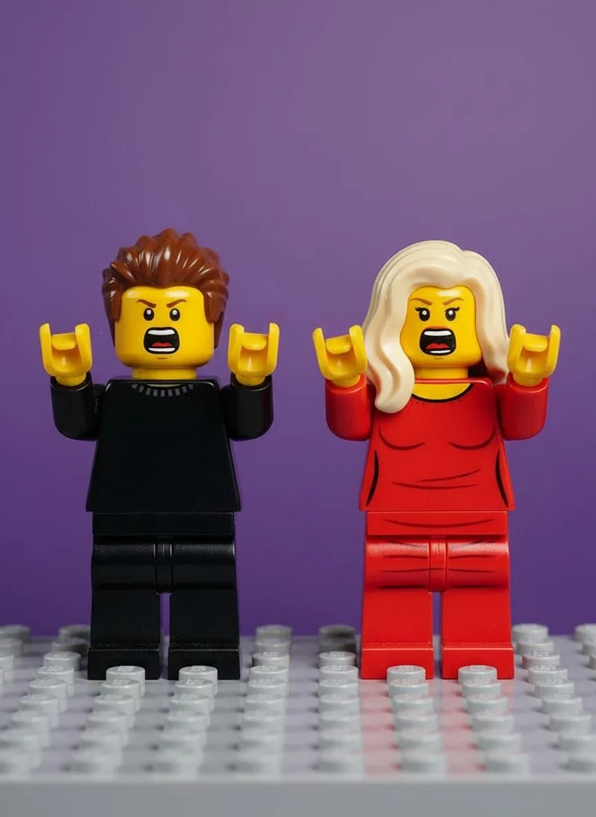 Efeito de IA Photo Booth Lego