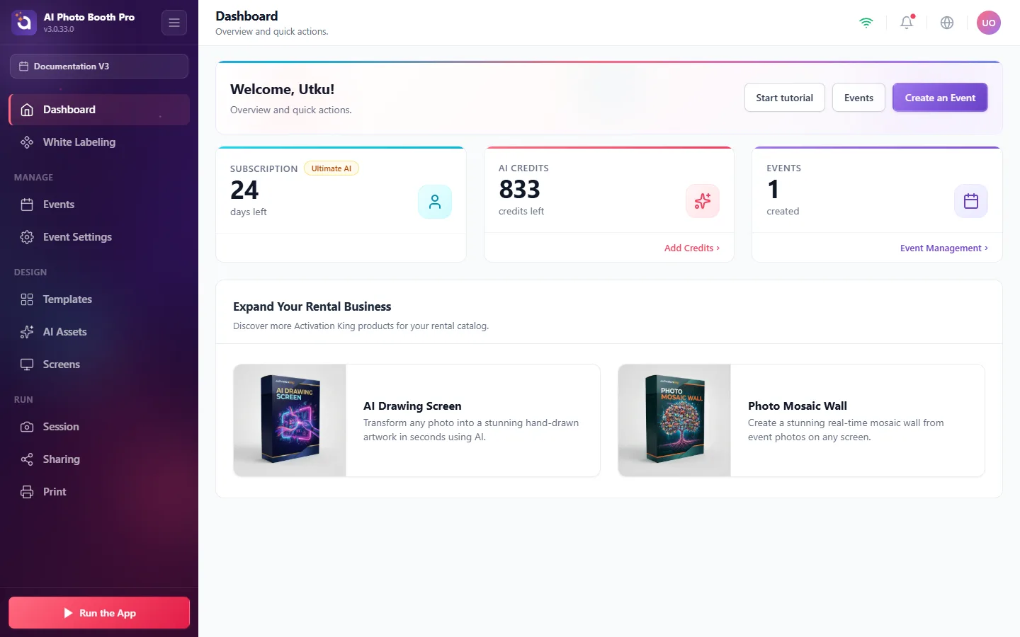 Dashboard