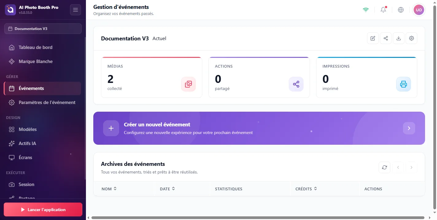 Événements