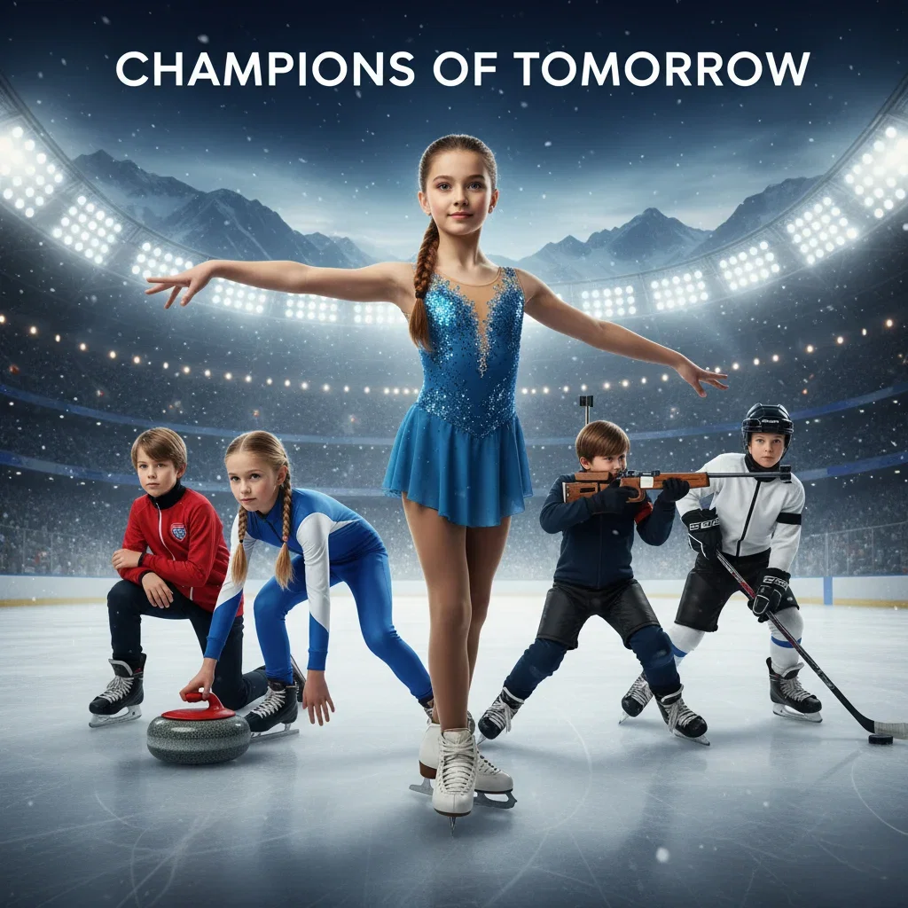 AI Champions of Tomorrow Photo Booth Face Swap Collection