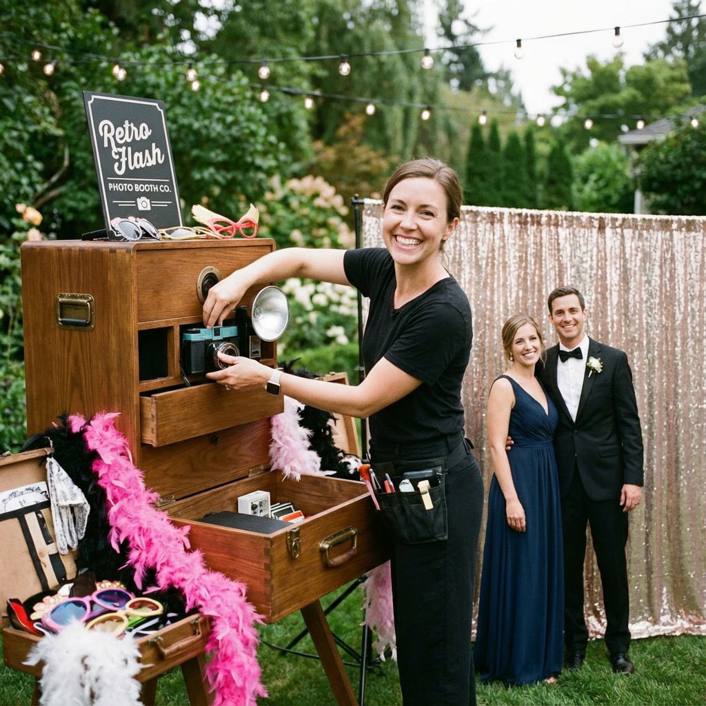 Photo booth owner